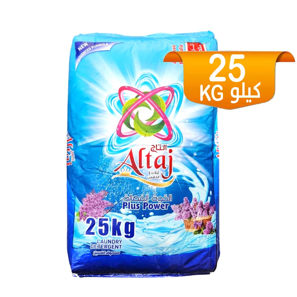 مسحوق غسيل التاج الذهبي ٢٥ كجم