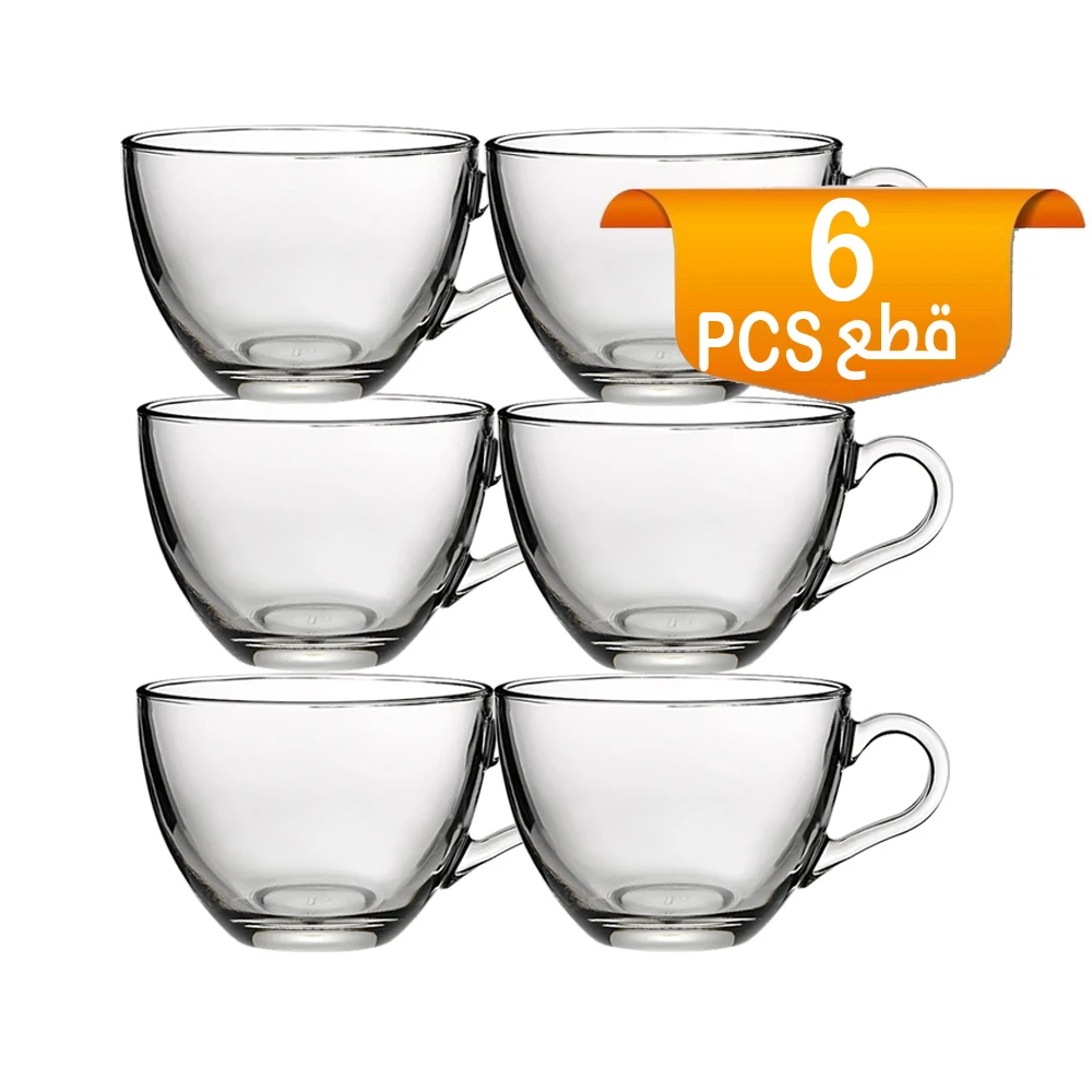 أكواب شاي 220 مل 6x